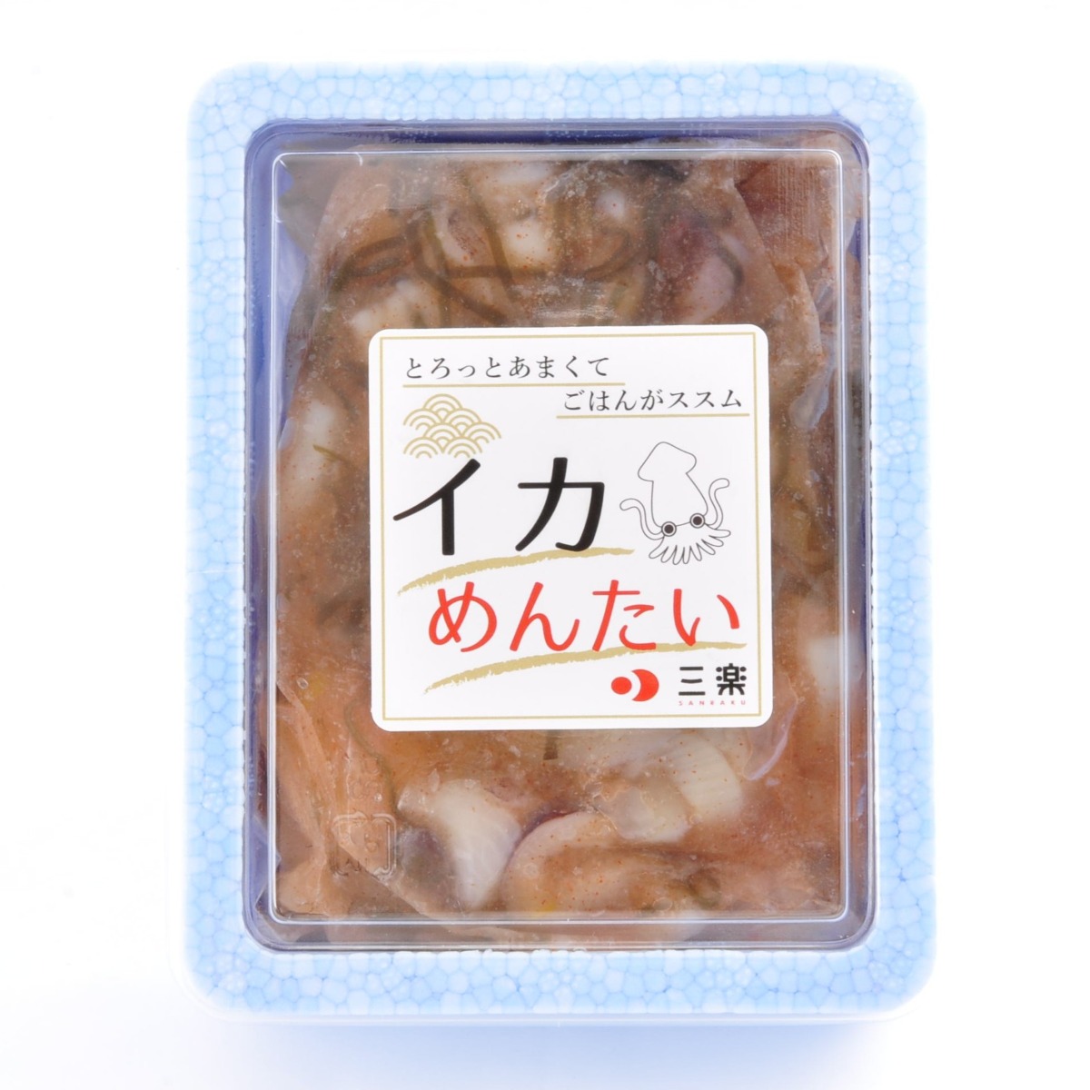三楽のイカめんたい200gのパッケージ