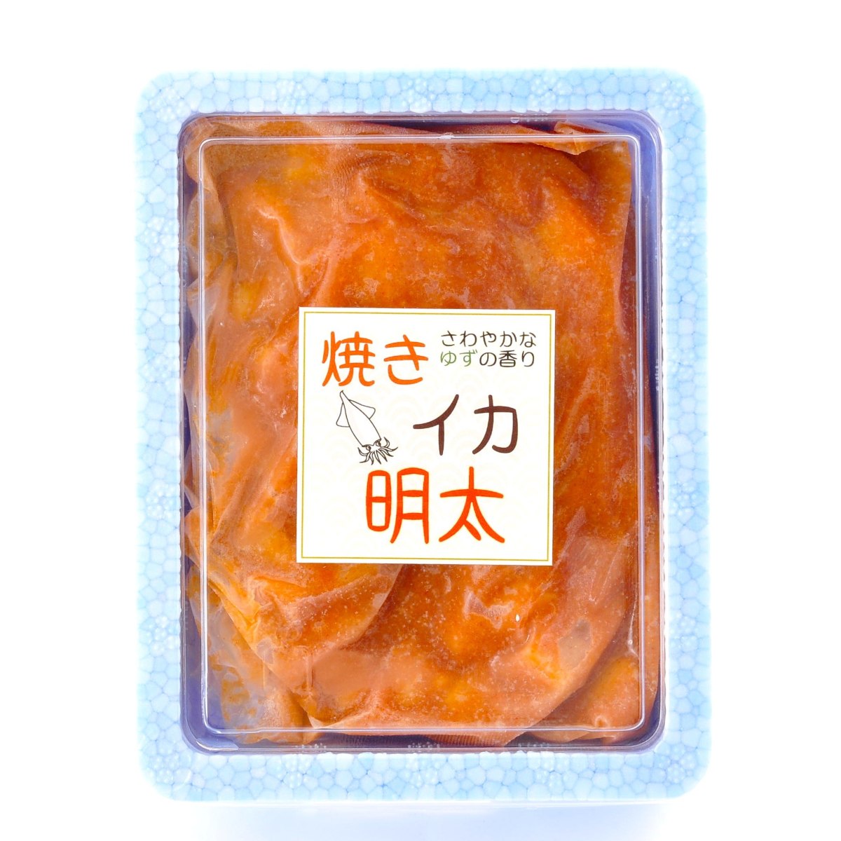 三楽の焼きイカ明太160gのパッケージ